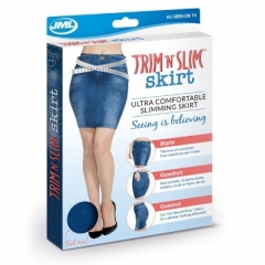 Утягивающая юбка летняя Trim 'N' Slim Skirt (синий)